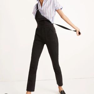 Black madewell overalls